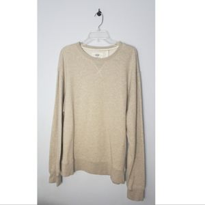 Old Navy Men's Sweatshirt XL light brown taupe